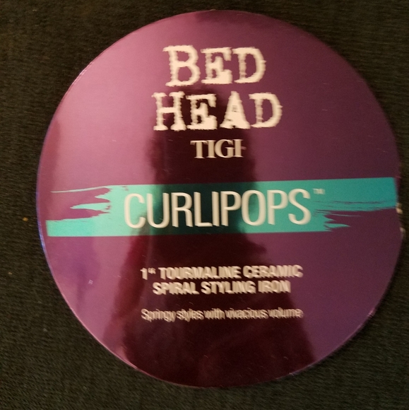 New Bed Head Curlipops 1" Tourmaline ceramic spiral styling iron - Picture 2 of 4